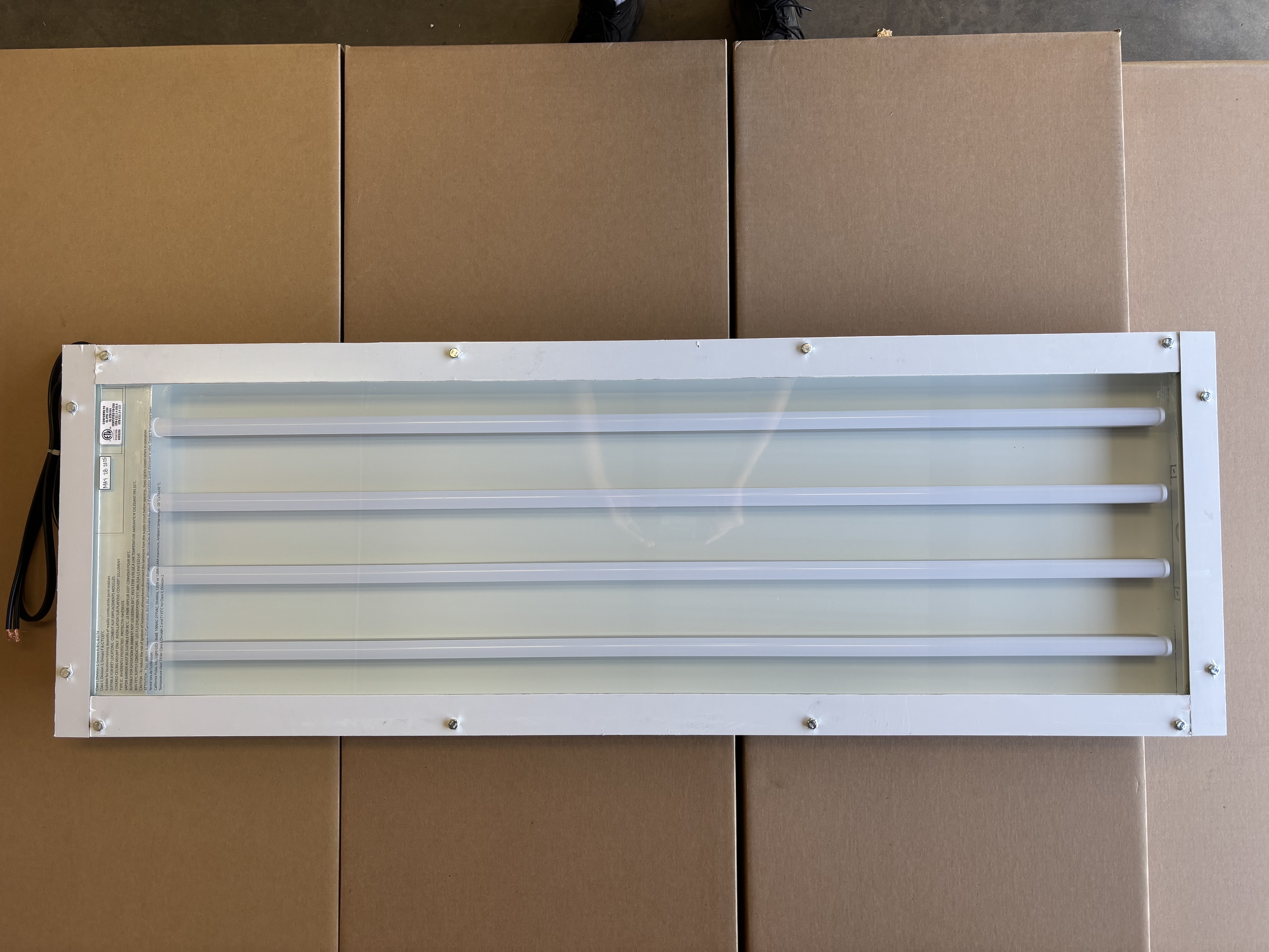 Spray Booth Lighting Standards for Professional Finishing detail